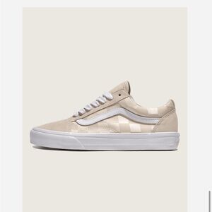 Old Skool Checkerboard Satin Shoe